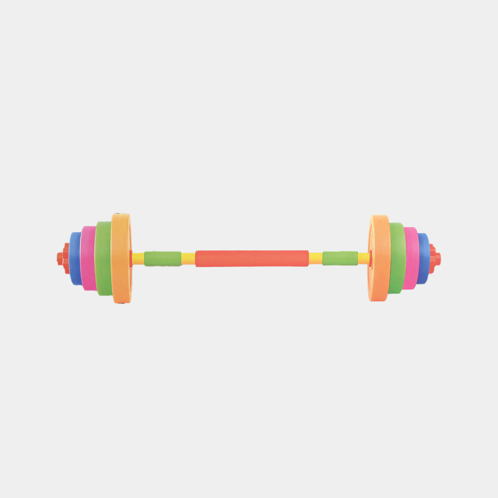 Children's Sports Toy Barbell & Dumbbell 2-in-1 Set