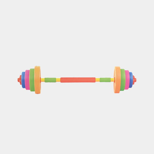 Children's Sports Toy Barbell & Dumbbell 2-in-1 Set