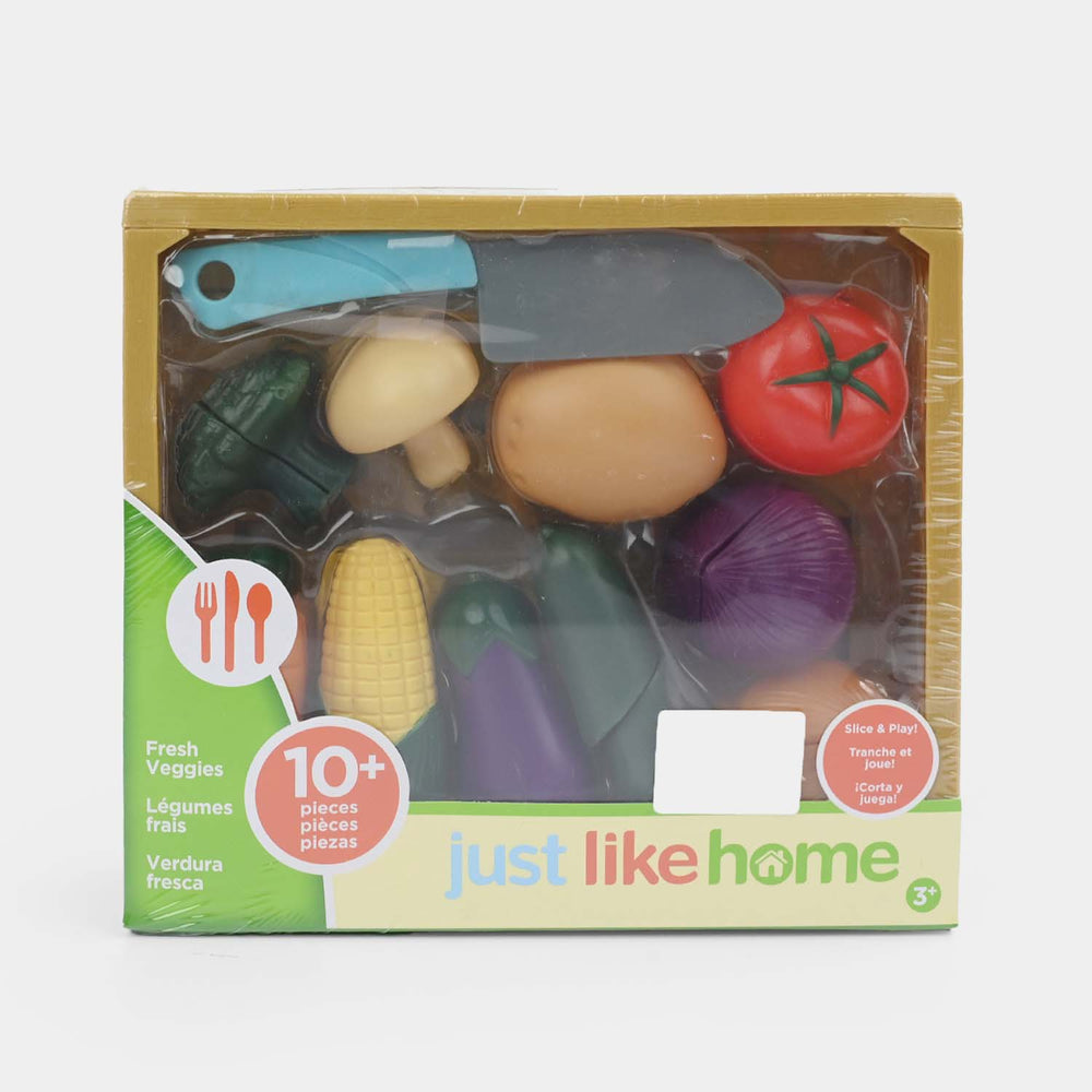 Play Vegetable Basket Set