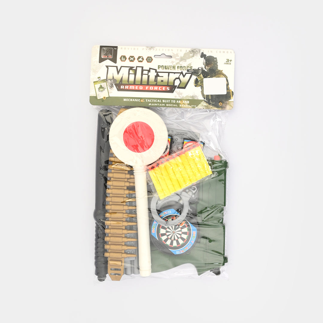 Manual Soft Dart Toy Tactical Play Kit