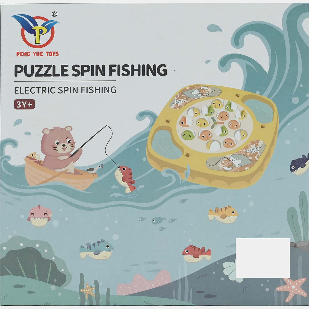 Electric Fishing Board Game for Kids