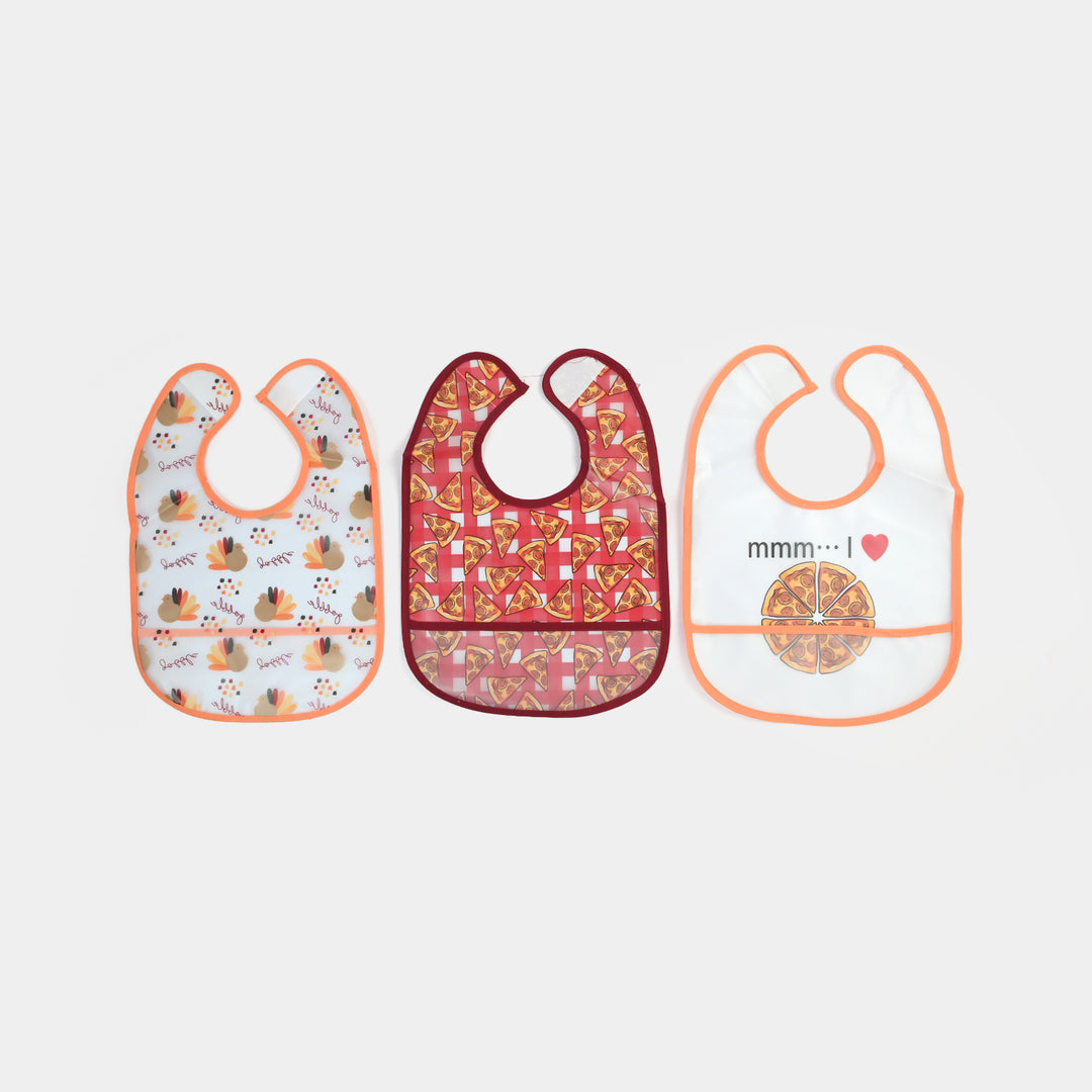 Infant Baby Bib/Apron Pack Of 5 | 3M+
