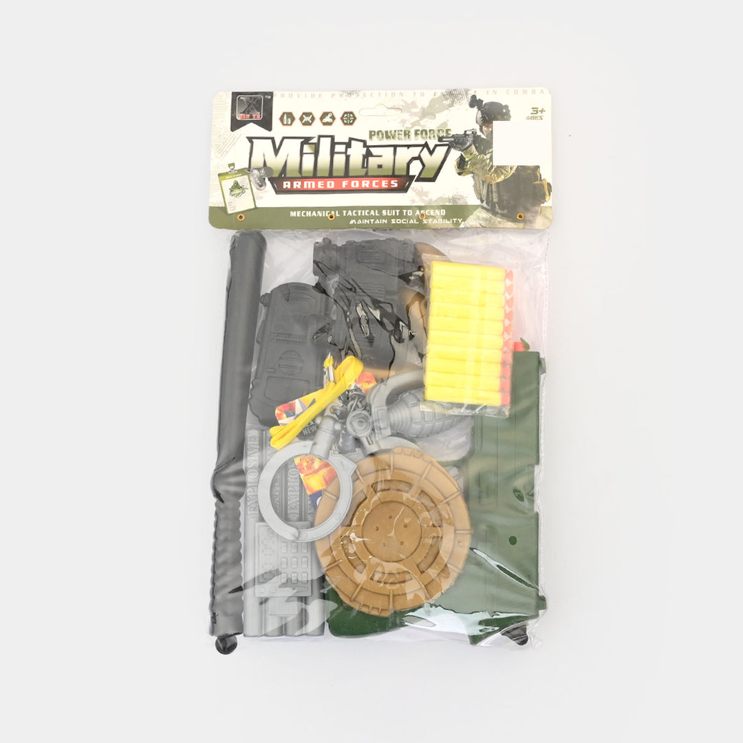 Manual Soft Dart Toy Tactical Play Kit
