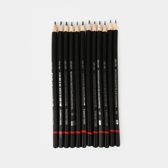 Sketch Pencil Metal Pack Of 12 For Kids