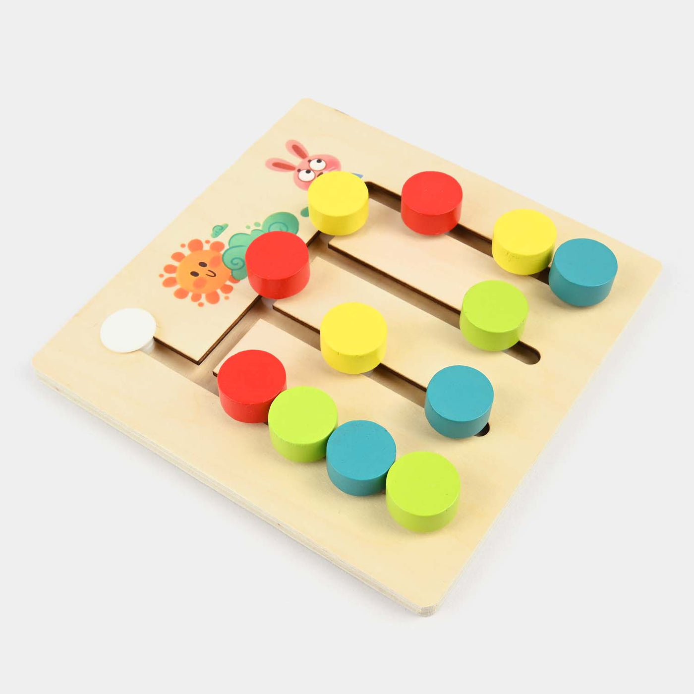 Mobile 4 Color Wooden Game For Kids