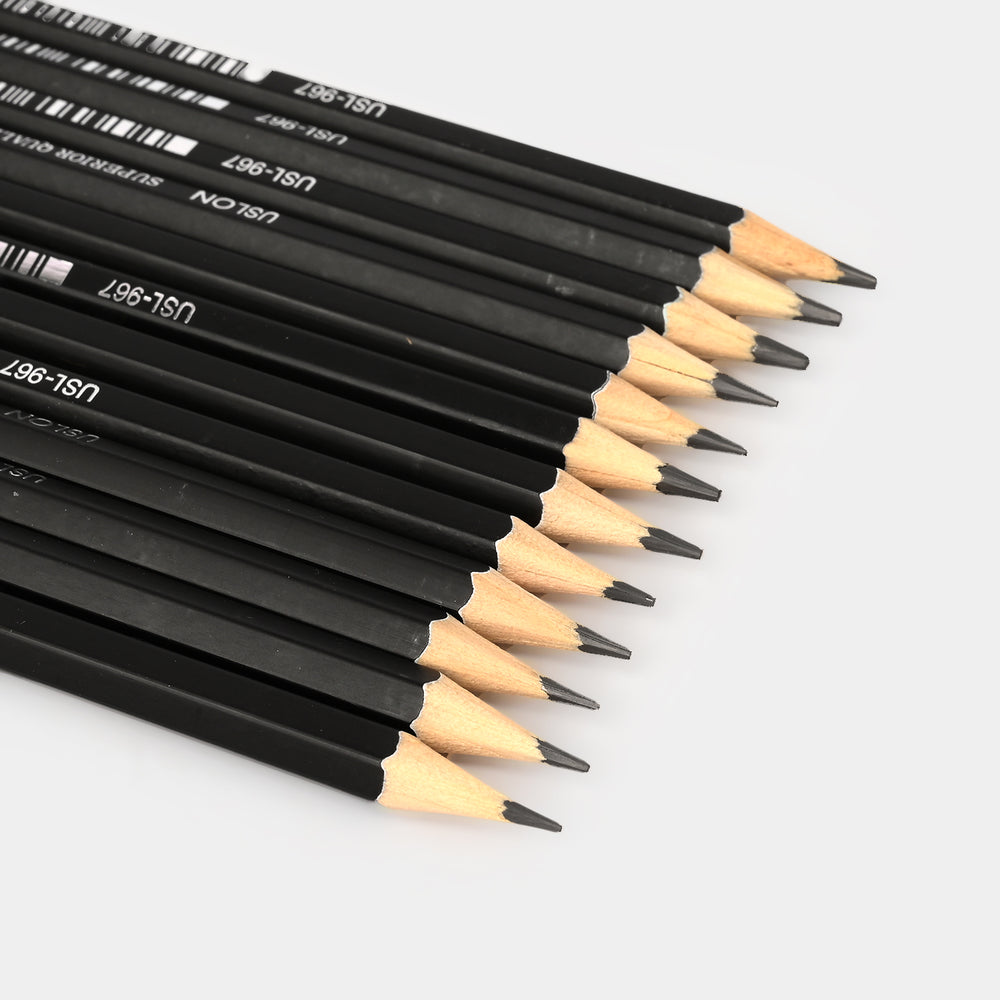 Sketch Pencil Metal Pack Of 12 For Kids