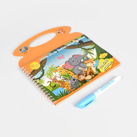 Magic Water Coloring Book