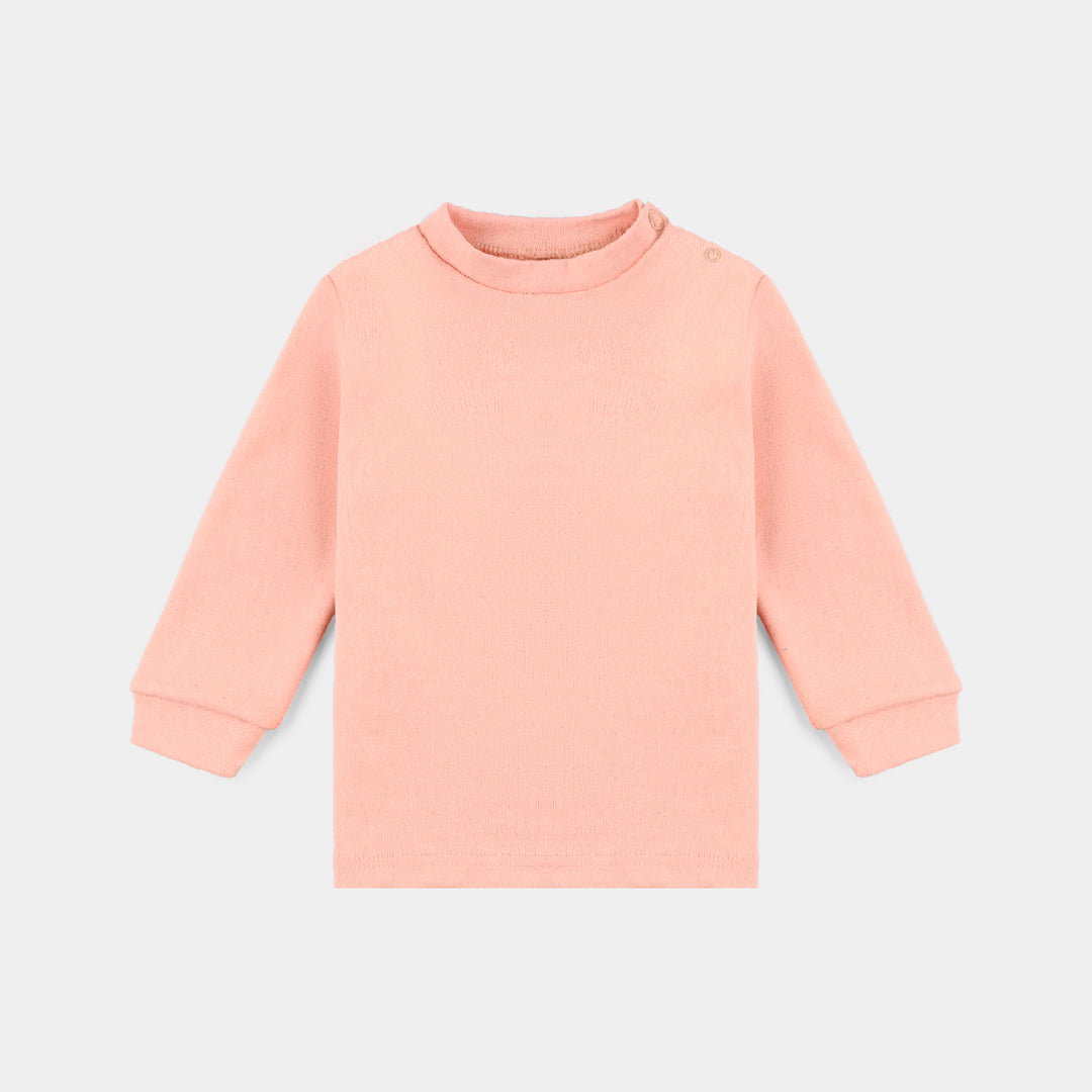 Infant Unisex Thermal Suit Peach