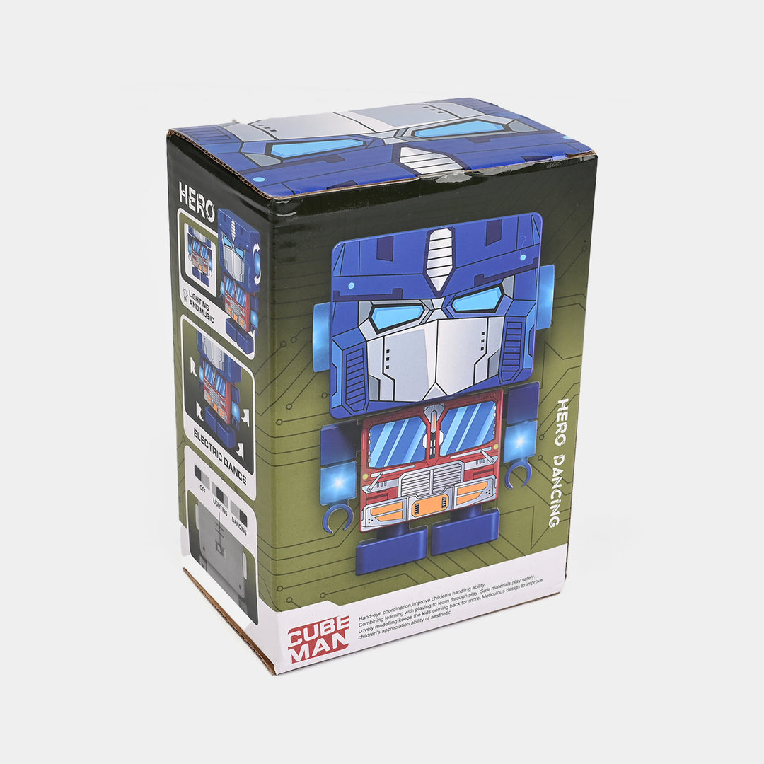 Electric Dancing Hero Robot Toy for Kids