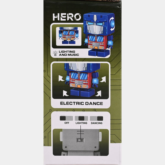 Electric Dancing Hero Robot Toy for Kids