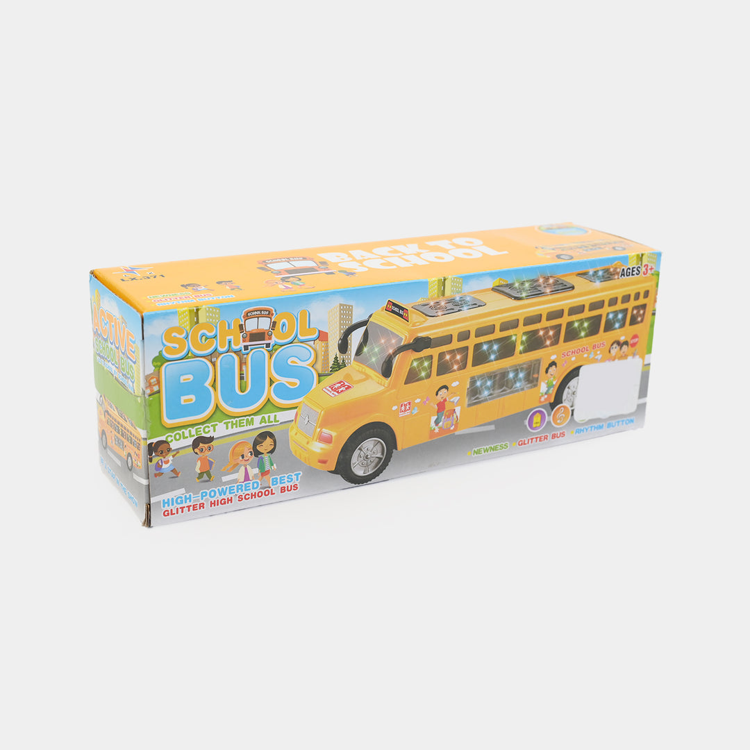 360 Rotation School Bus For Kids