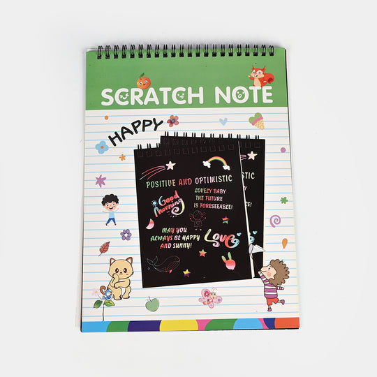 Scratch Book Large A4