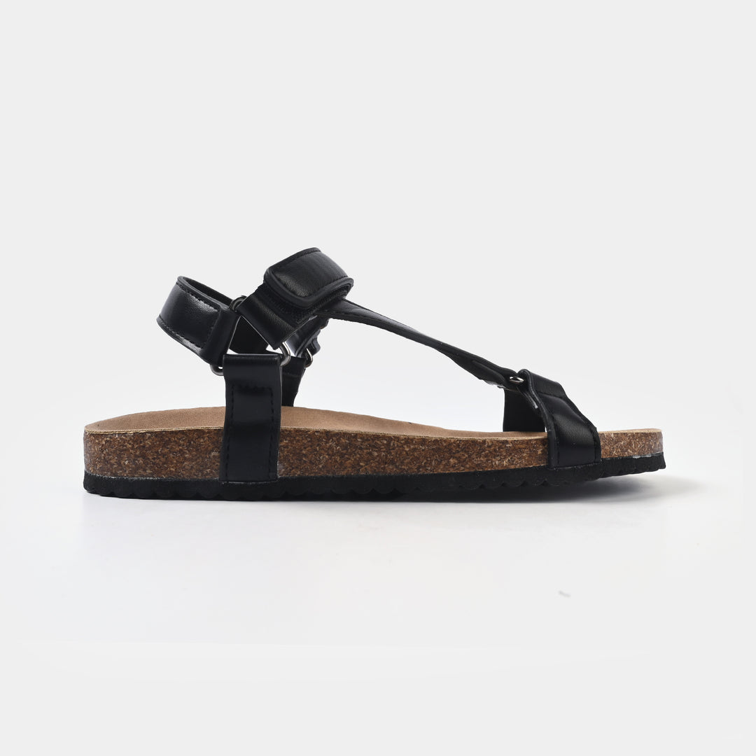 Boys Sandal 716-25-BLACK