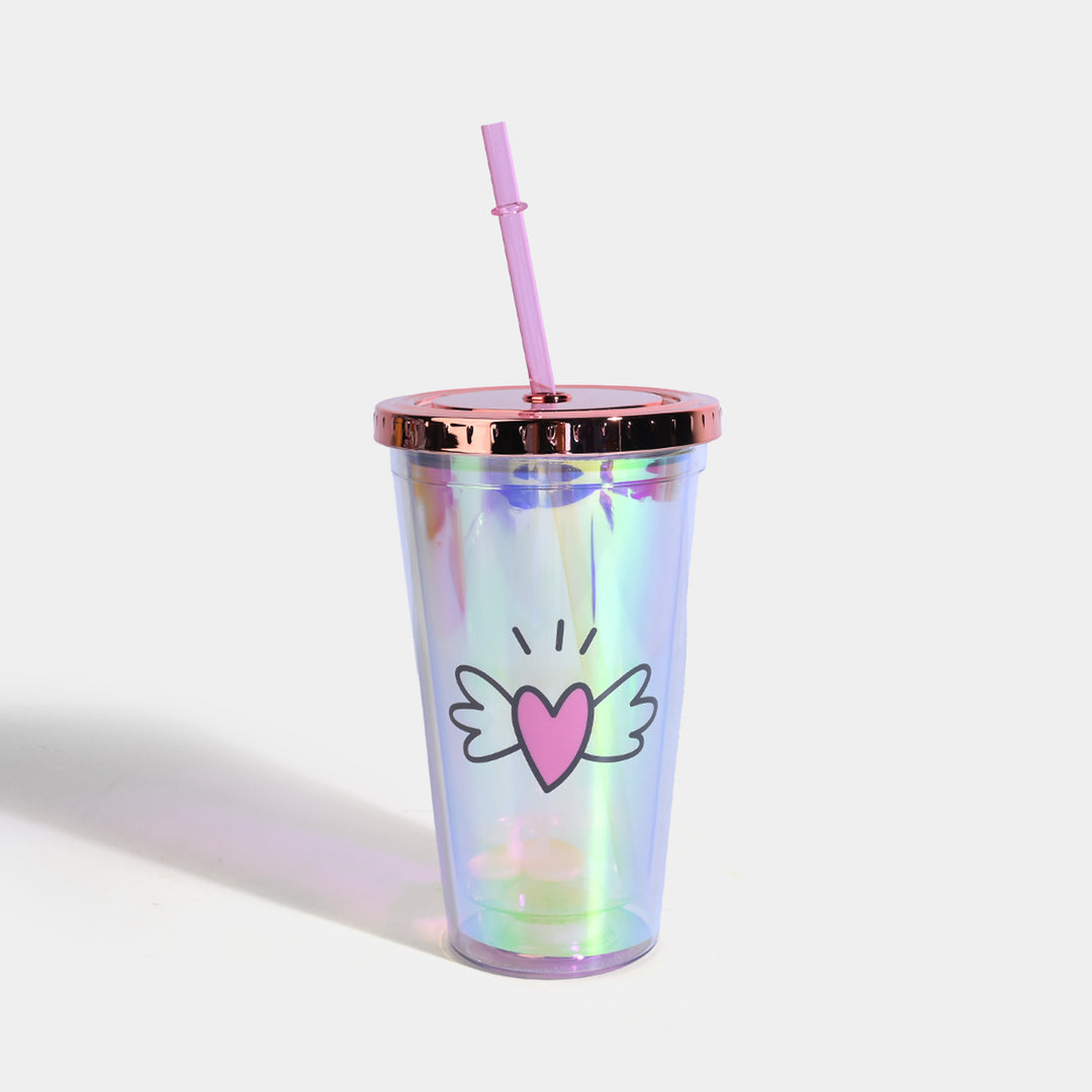 Fancy Acrylic Straw Mug/Cup For Kids