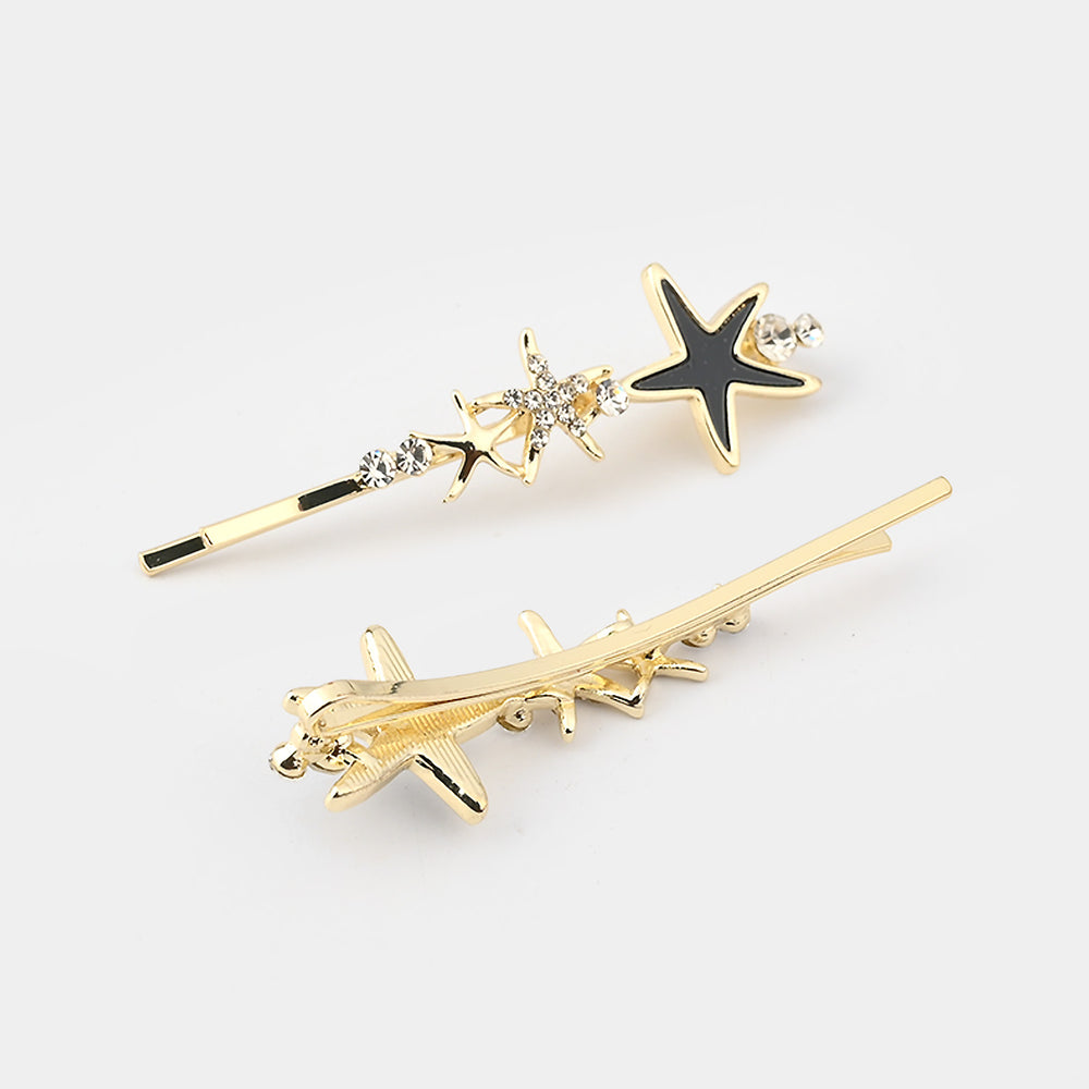 Elegant Hair Clip Set – 2 Pieces