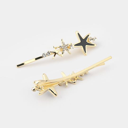 Elegant Hair Clip Set – 2 Pieces