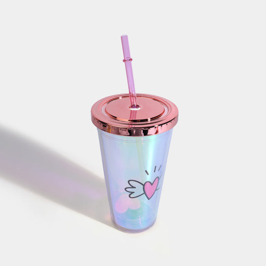 Fancy Acrylic Straw Mug/Cup For Kids