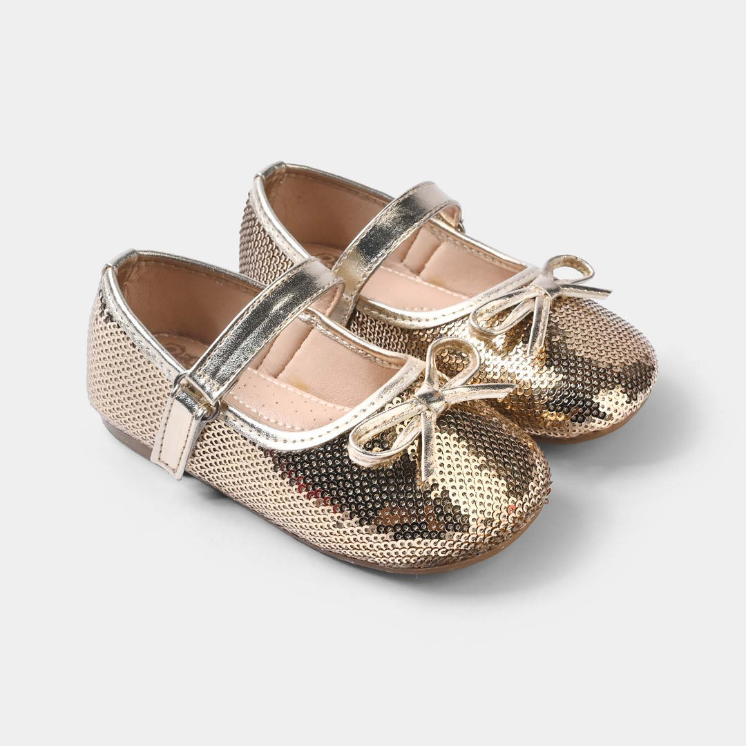 Girls Pumps 11-158-GOLDEN