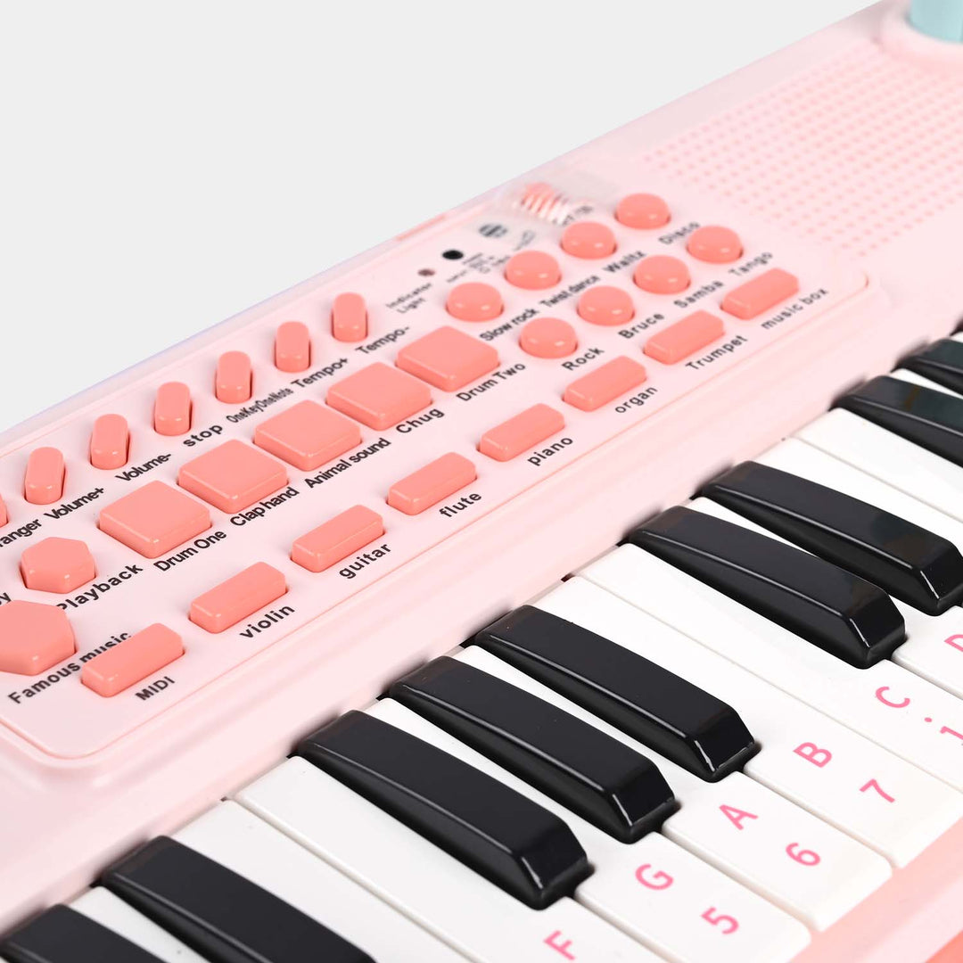 37 Keys Music Piano With Microphone Musical Learning Educational Toy