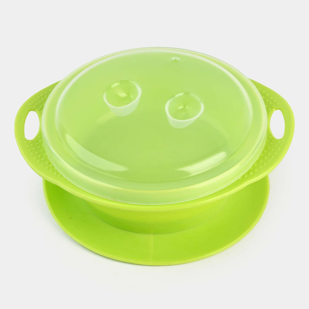 Baby Children Tableware Bowl With Spoon Set | Green