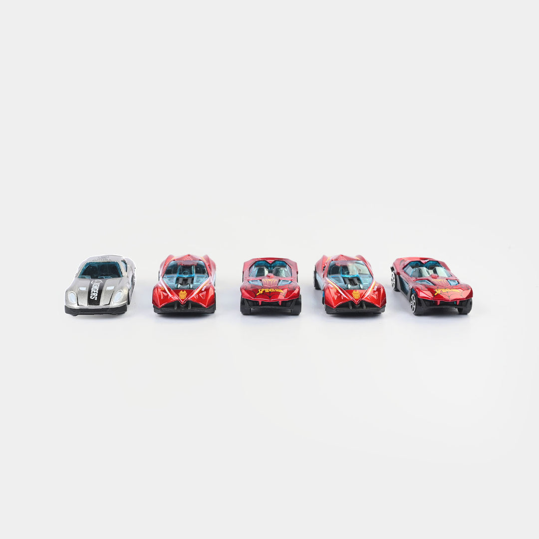 Character Themed Launcher & Alloy Racing Car Set