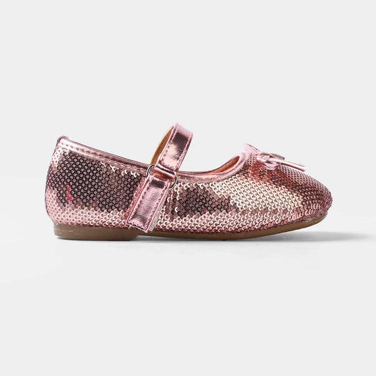 Girls Pumps 11-158-CHAMPAGNE