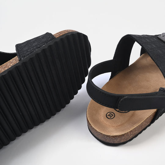 Boys Sandal 716-24-BLACK