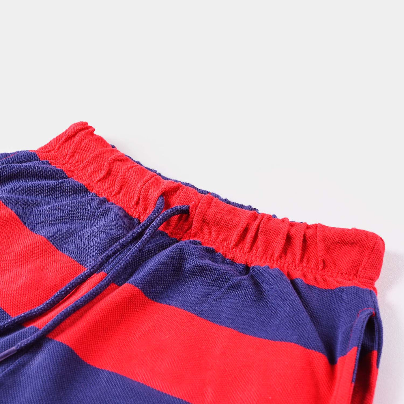 Boys Cotton PK Pique Short Athletic-F. Scarlet