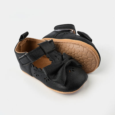 Baby Girl Shoes E146-BLACK