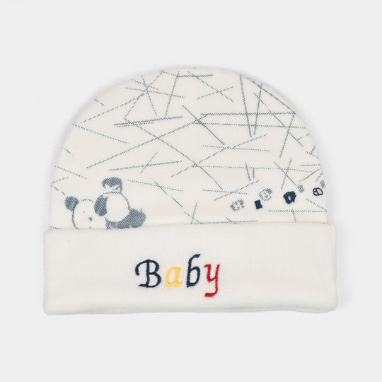 Baby Cap/Hat Velvet Printed