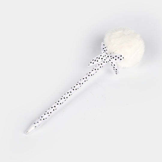 Diary Notebook Set with Pom-Pom Pen