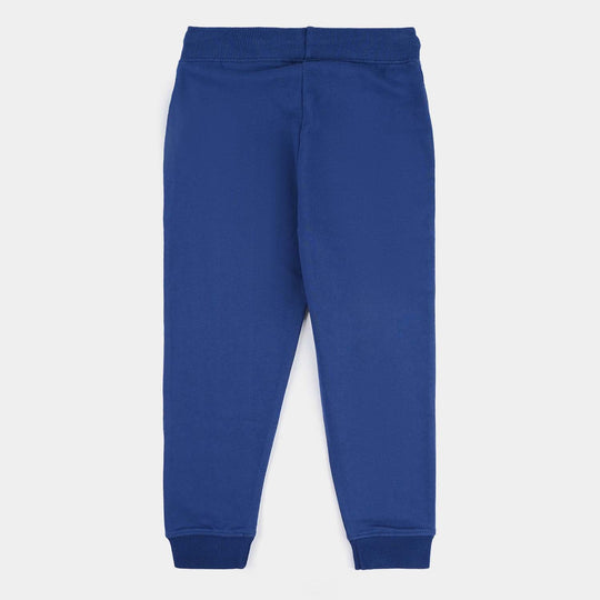 Girls Jersey/Terry Pyjama Love In Air-Navy Blue