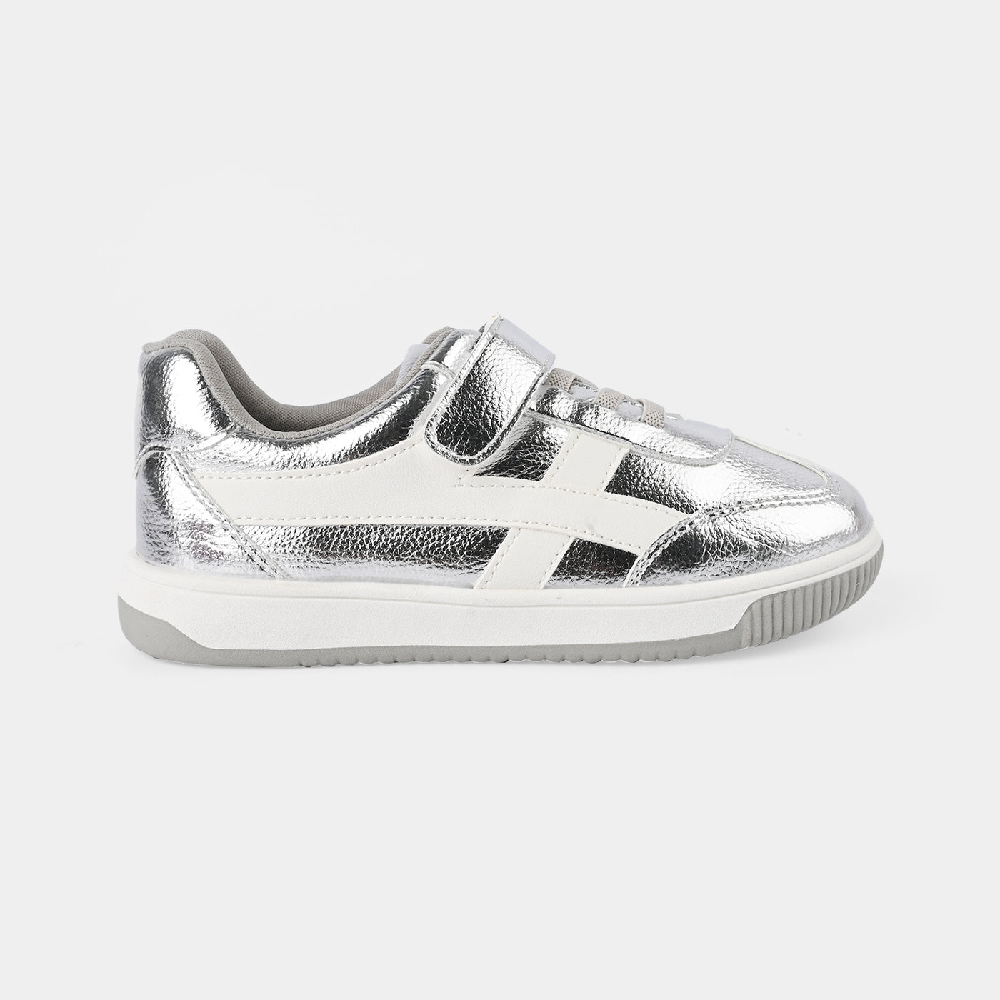 Girls Sneaker FL-1S-SILVER