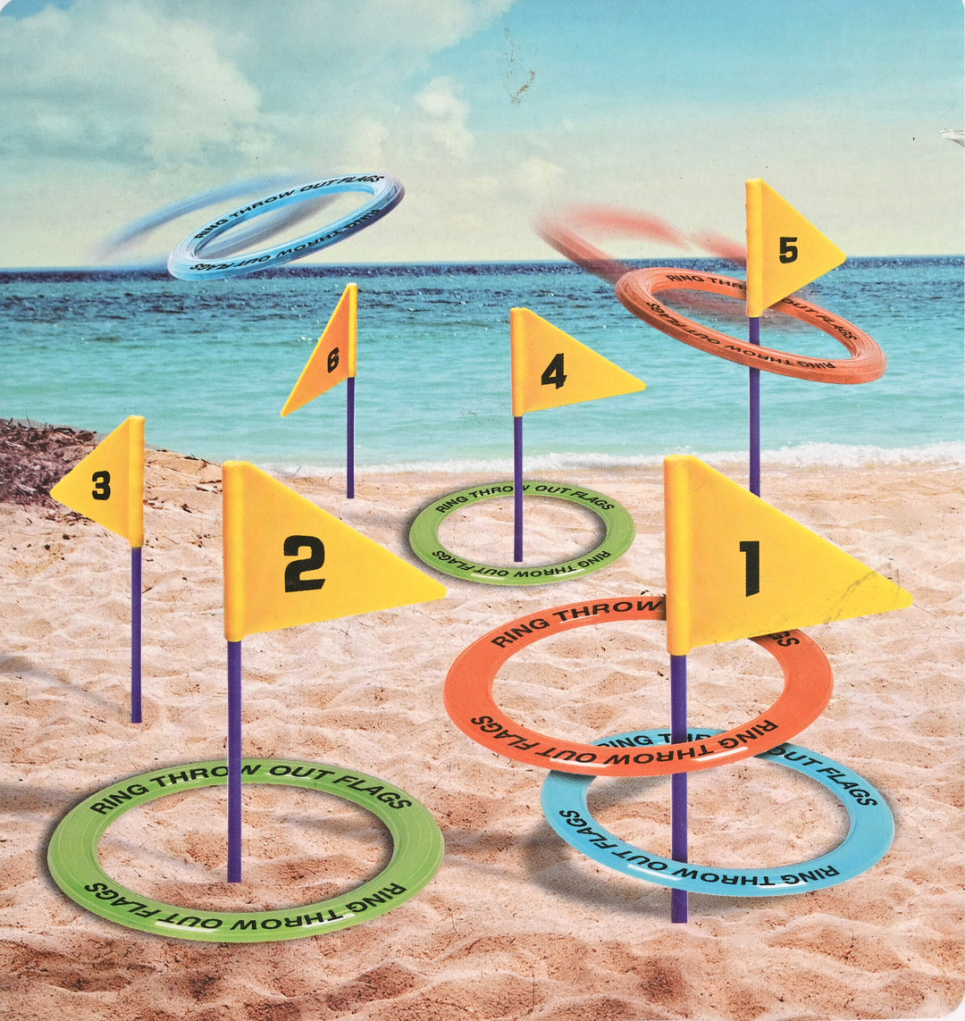 Outdoor Hoop a Loop Target Toss Game Set