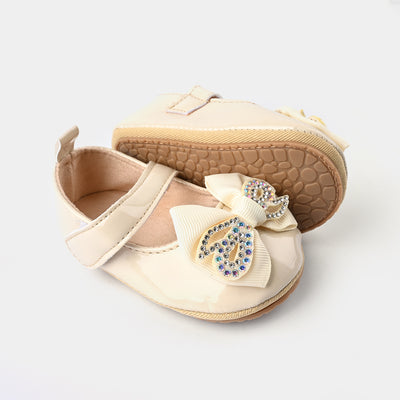 Baby Girl Shoes H42-BEIGE