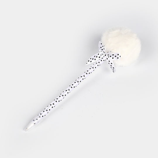 Diary Notebook Set with Pom-Pom Pen