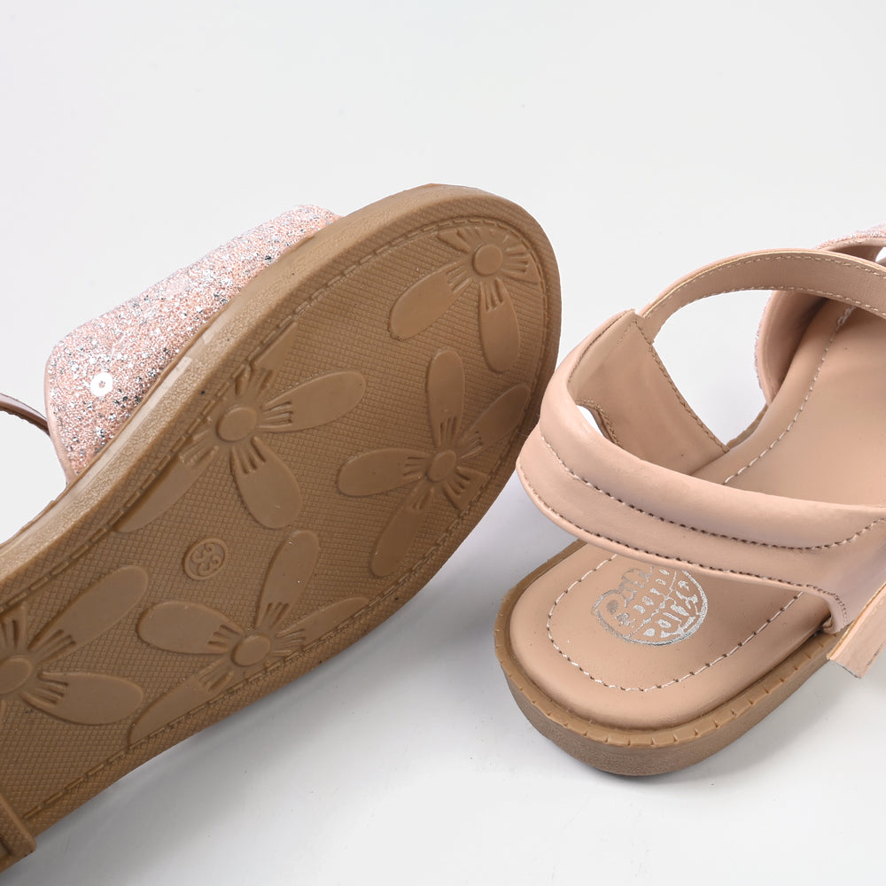 Girls Sandal 1355-Peach