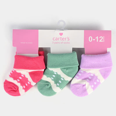 Infant Baby Socks 0-6M-3Pcs