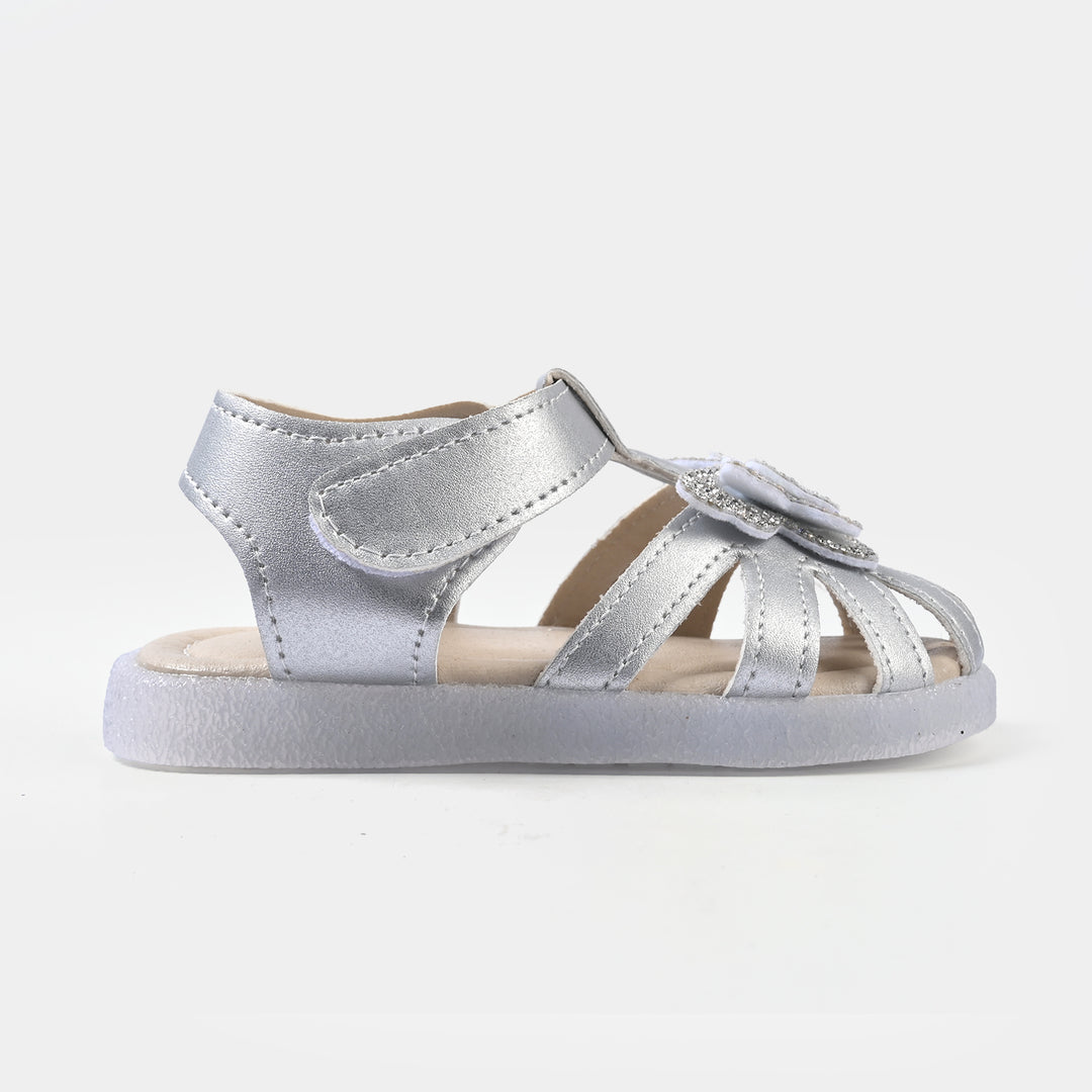 Girls Sandal SF-916A-SILVER