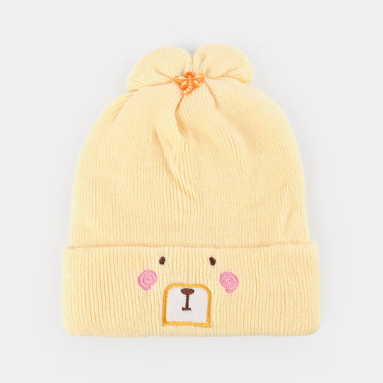 Baby Winter Cap/Hat  Dog Embroidered | 6M+