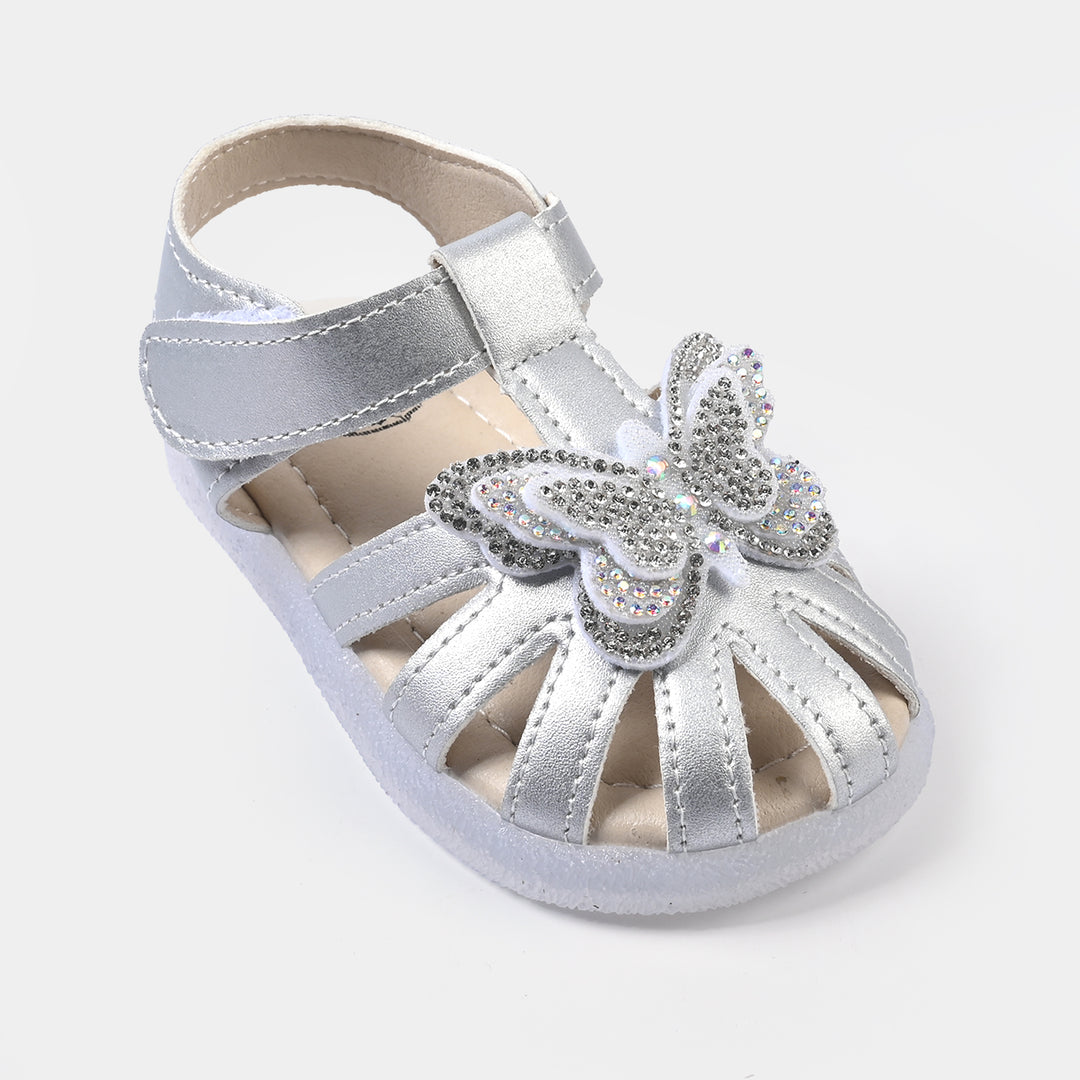 Girls Sandal SF-916A-SILVER
