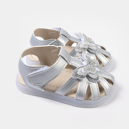 Girls Sandal SF-916A-SILVER