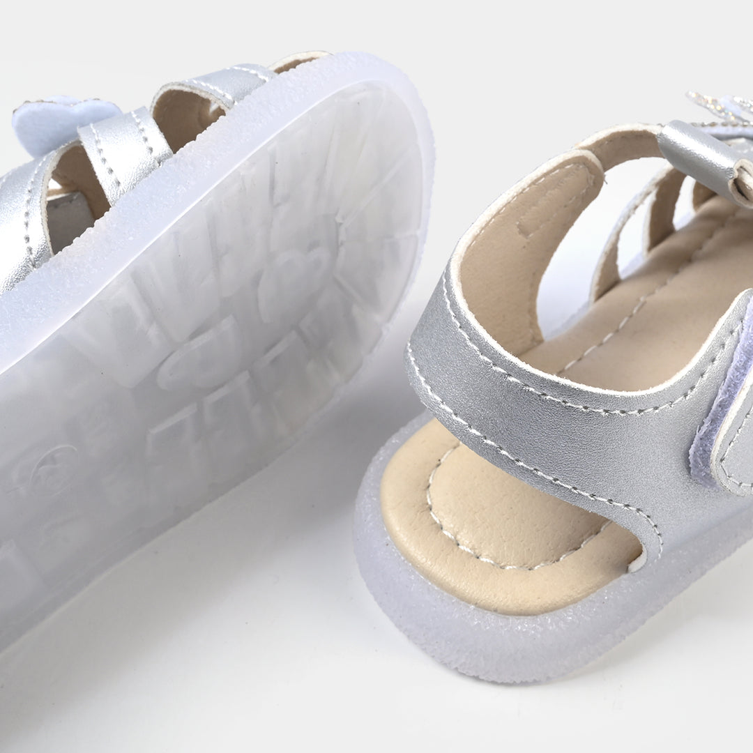 Girls Sandal SF-916A-SILVER