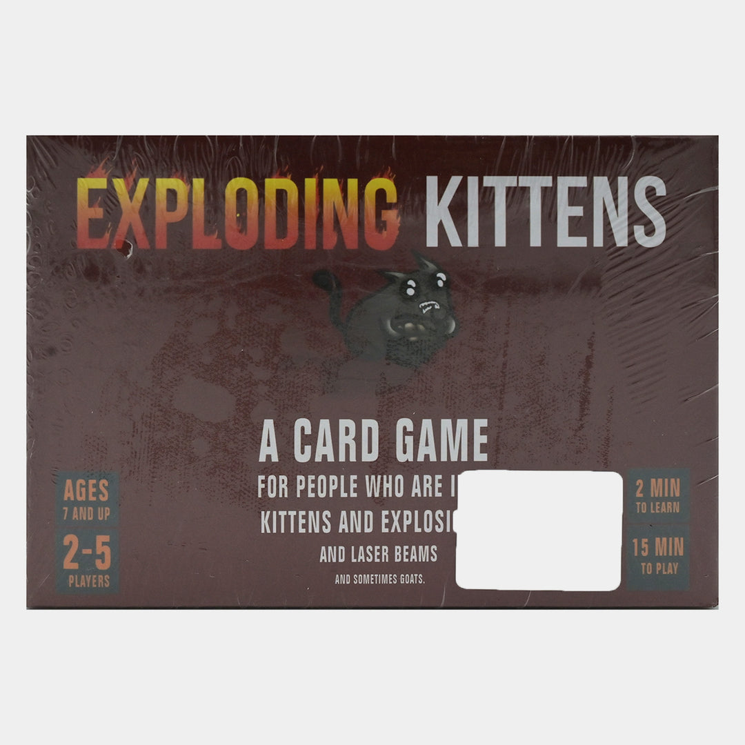 Exploding Kittens Card Game (0161-1) Price in Pakistan | Bachaa Party