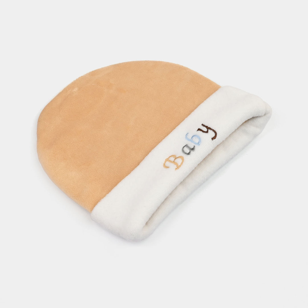 Baby Cap/Hat Velvet Printed