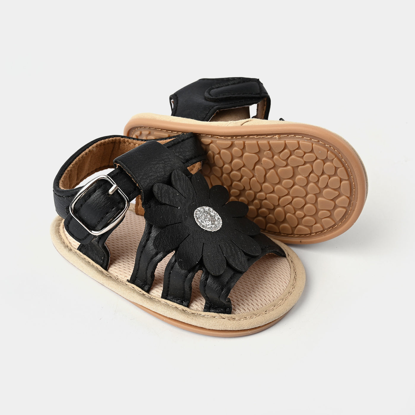 Baby Girl Shoes E60-BLACK