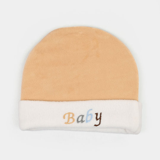 Baby Cap/Hat Velvet Printed