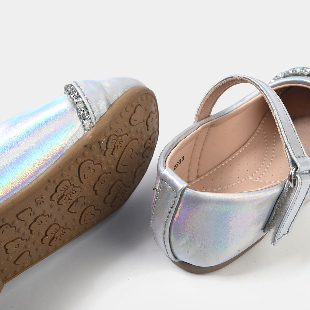 Girls Pumps MH-2233-SILVER