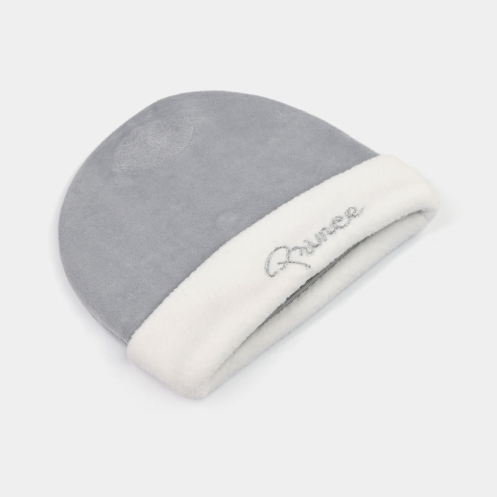 Baby Cap/Hat Velvet Printed