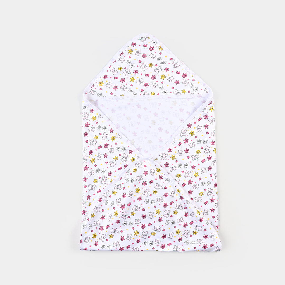 Infant Unisex Cotton Interlock Wrapping Sheet